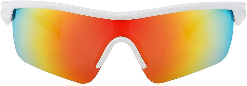 FEISEDY Kids Teens Baseball Polarized Sunglasses Sports TR90 Frame Boys Girls Cycling B2454 - Image 2