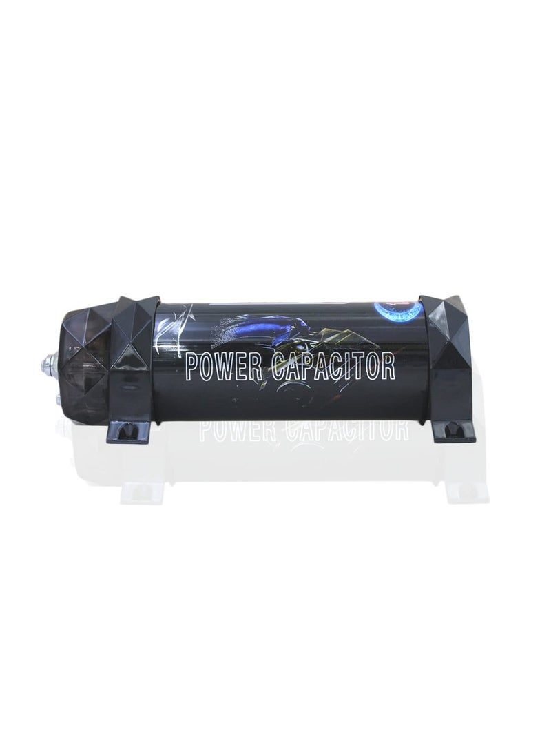 WINCA Car Audio Capacitor Fit for Systems Up to 2000W, 1.5 Farad Aluminum Alloy + ABS Car Audio Electric Power Capacitor Amplifier Voltage 10‑16V DC - Image 1
