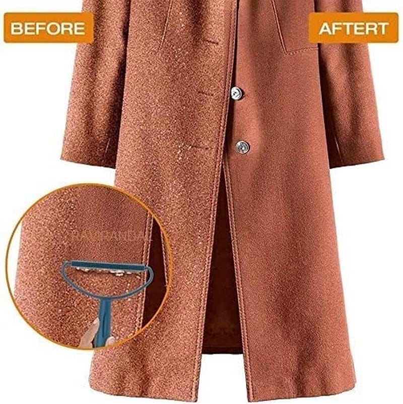 Lint Remover Pet Hair Remover Reusable Fabric Shaver Double Sided Cleaner Brush Fur Fuzz Shaver from Clothing Carpet Furniture Couch Wool Clothes - Image 5