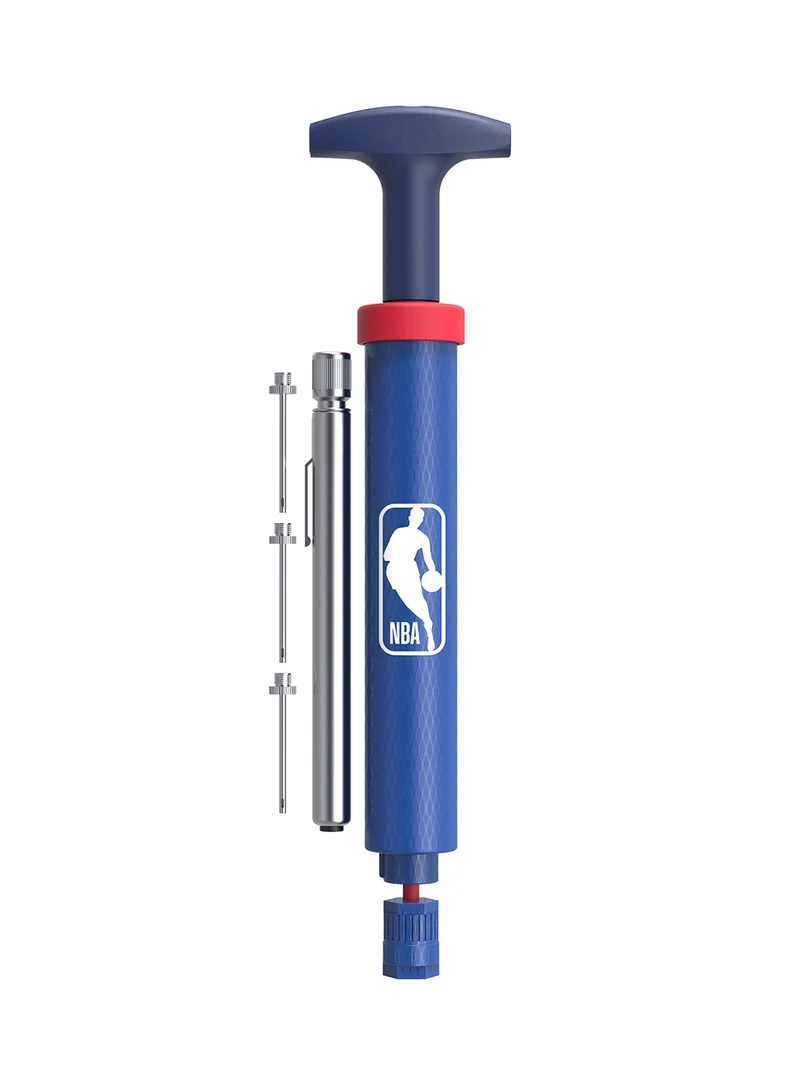 Wilson NBA DRV Pump Kit for Basketball - Blue with NBA logo