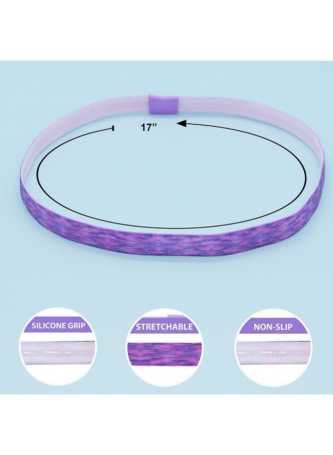 FROG SAC Sac 5 Sports Headbands For Girls (Space Tie Dye) - Image 4
