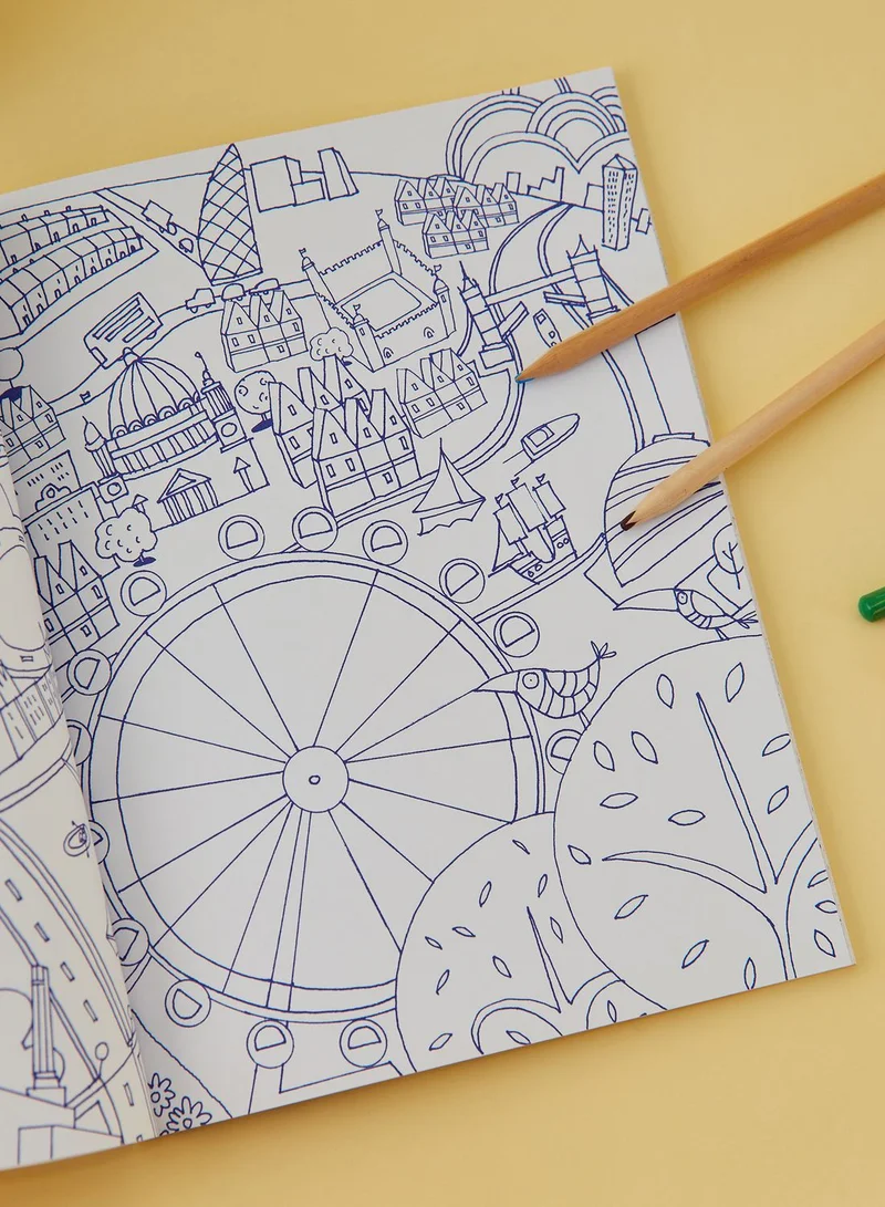 All Sorted The London Colouring Book