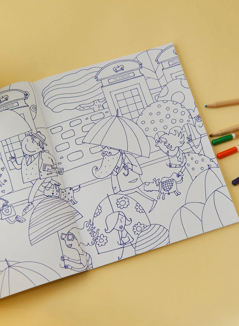 All Sorted The London Colouring Book