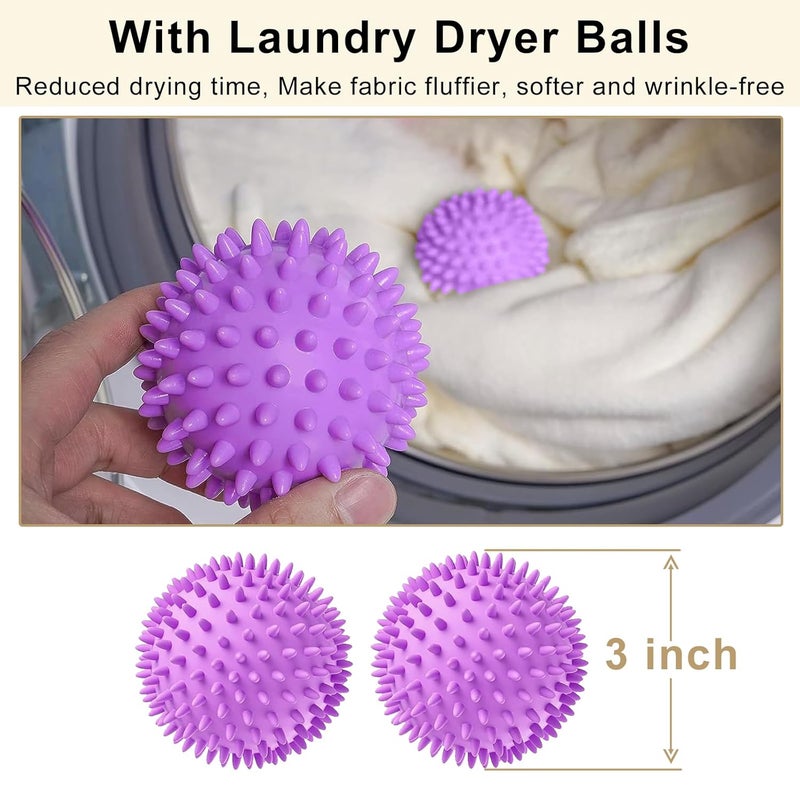 Dinghosen Upgraded W10721967 Washer Pulley Clutch Kit wr Laundry Dryer Balls & W10006384 Washer Drive Belt for Whirlpool, Kenmore, Maytag Washing Machine Replace W10721967, W10006356, AP5951296, W10315818 - Image 2