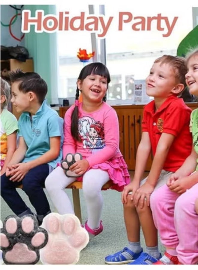 تابا طابا العملاقة مخلب اللعب الإسفنجية للأطفال الكبار، لعبة مخلب القط بفرو كبير لتخفيف التوتر، ألعاب تململ ناعمة جداً. - Image 4