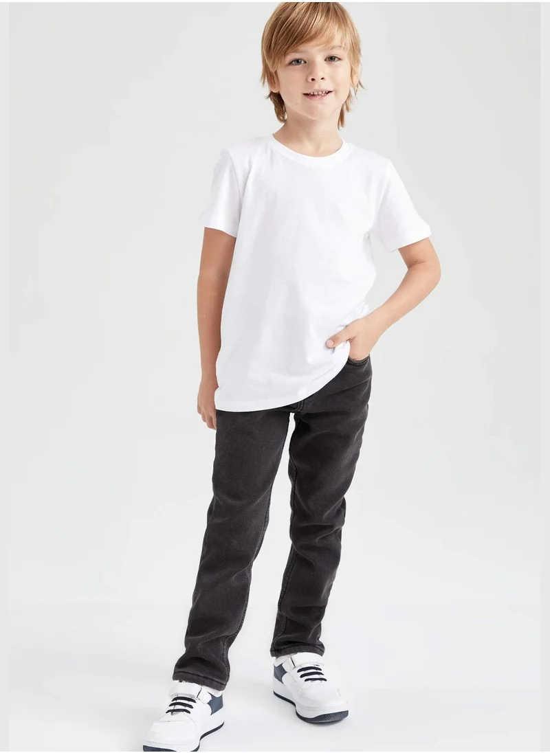 DeFacto Boy Slim Fit Denim Trousers