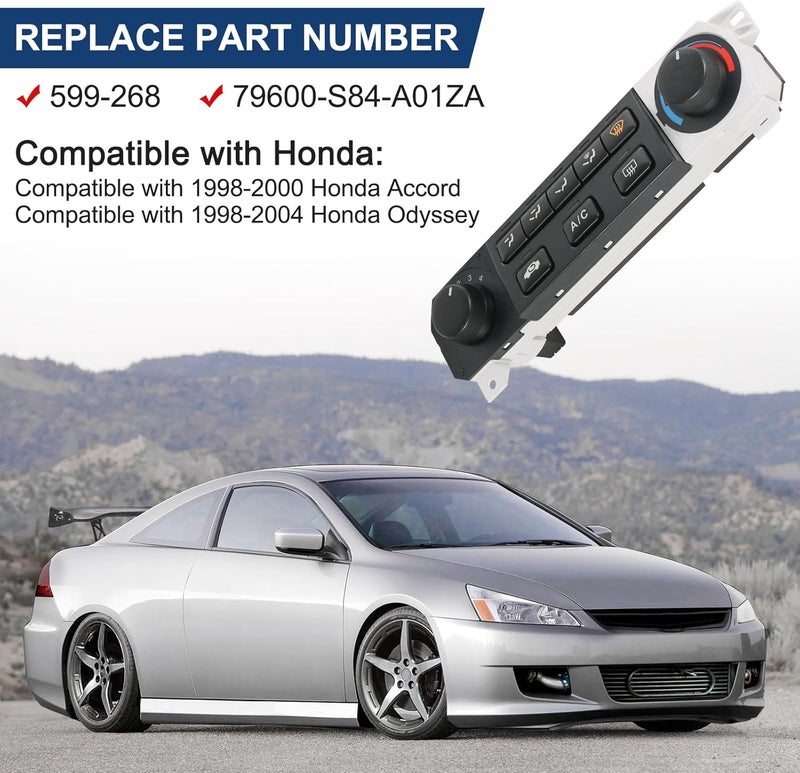 DICMIC A/C Heater Climate Control Module for Honda Accord and Odyssey - Image 2