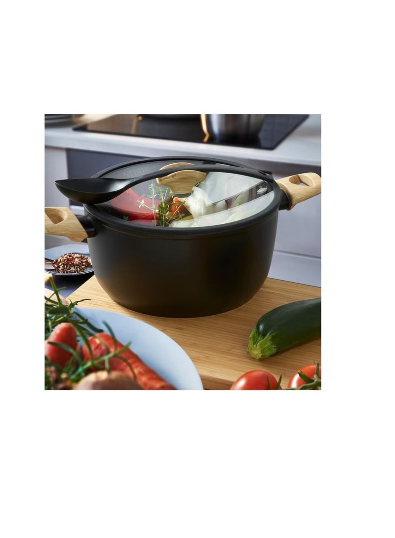 Pot with lid, black5 l - Image 3