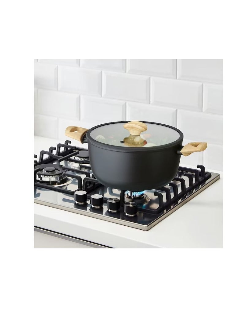 Pot with lid, black5 l - Image 2