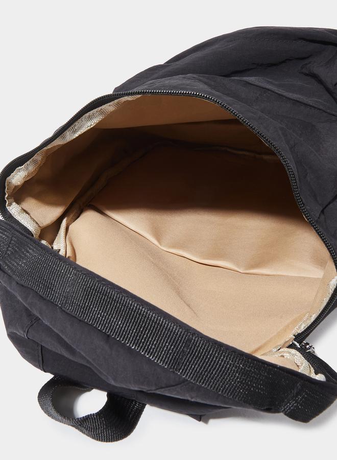 Styli Solid Backpack With Side Mesh Pocket - Image 4