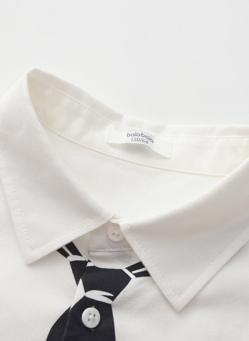 Balabala Kids Boys Woven long sleeve shirt - Image 3