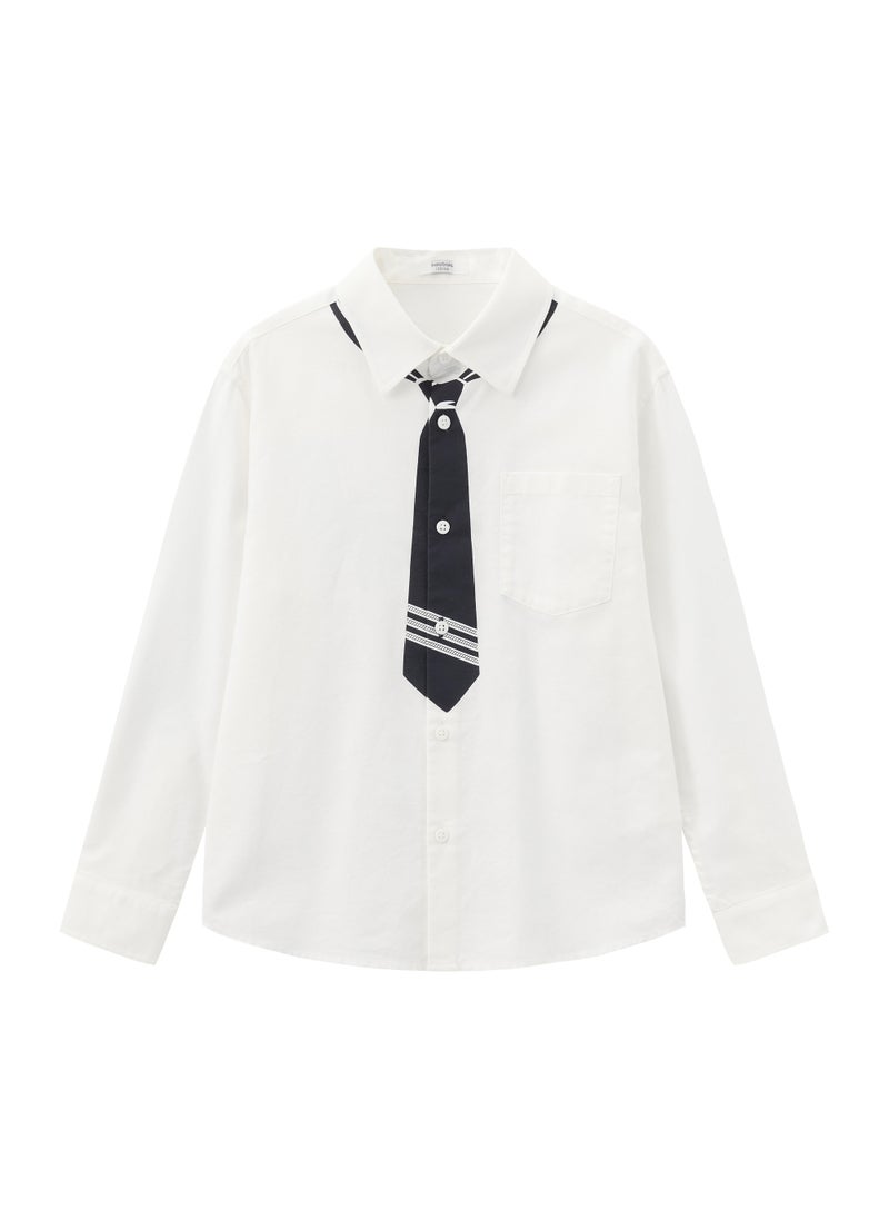 Balabala Kids Boys Woven long sleeve shirt - Image 1