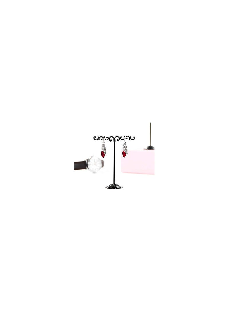 GGOOT 3PCS Earrings Display Jewellery Stand Earring Holder Ring Necklace Organizer Bangle Display Tower Rack Stand Charms Bracelet Storage Holder Organizer Creative and Useful - Image 5