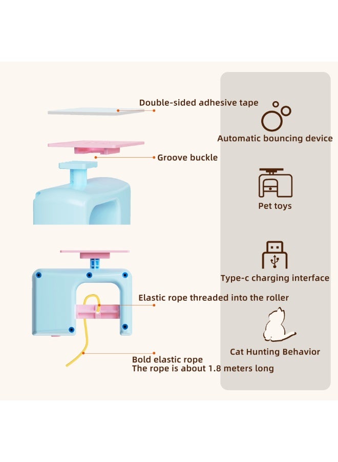 Cat Yo - Yo Electric Smart Door - Hanging Toy Cat Self - Amusing and Boredom - Relieving Plaything - Image 2
