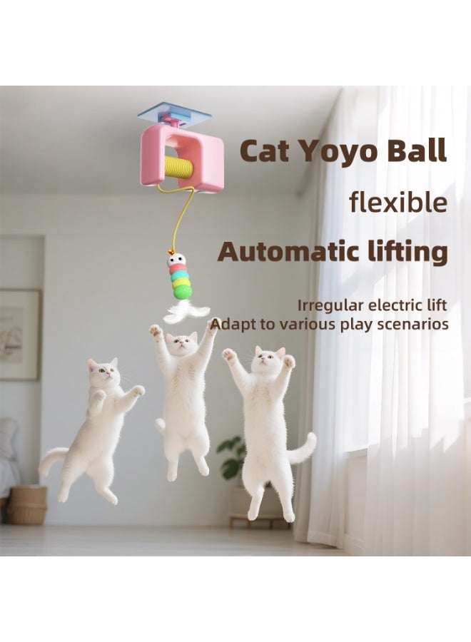 Cat Yo - Yo Electric Smart Door - Hanging Toy Cat Self - Amusing and Boredom - Relieving Plaything - Image 3