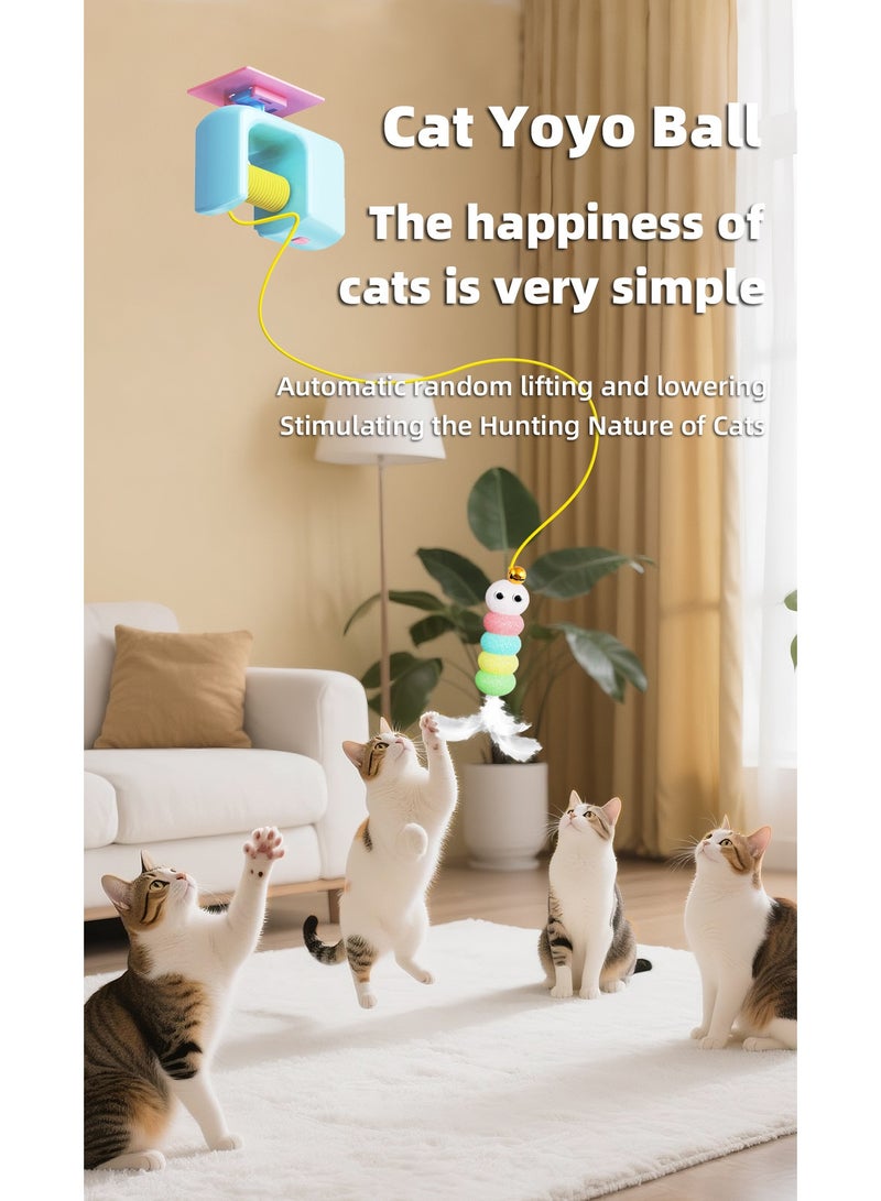 Cat Yo - Yo Electric Smart Door - Hanging Toy Cat Self - Amusing and Boredom - Relieving Plaything - Image 5
