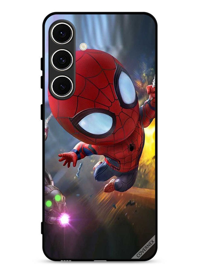 Covernex Samsung Galaxy A36 5G Protective Case Cover Spiderman In Action - Image 1