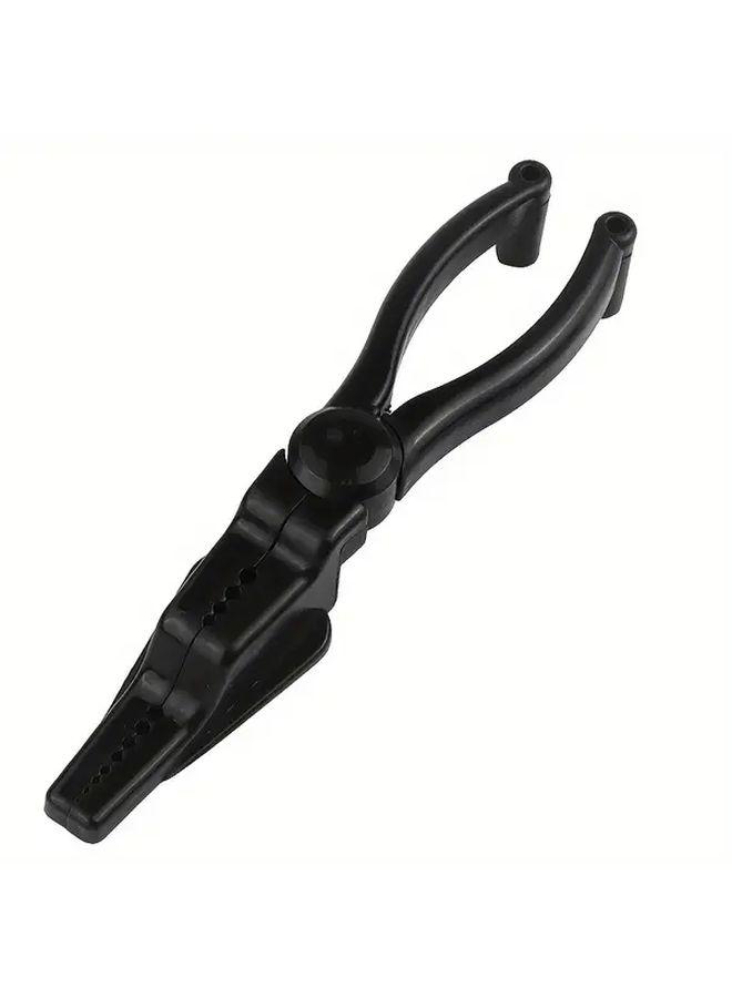 Red Plastic Nail Holder For Hammering Slip Joint Pliers Finger Safety Tool 1pc - Image 5