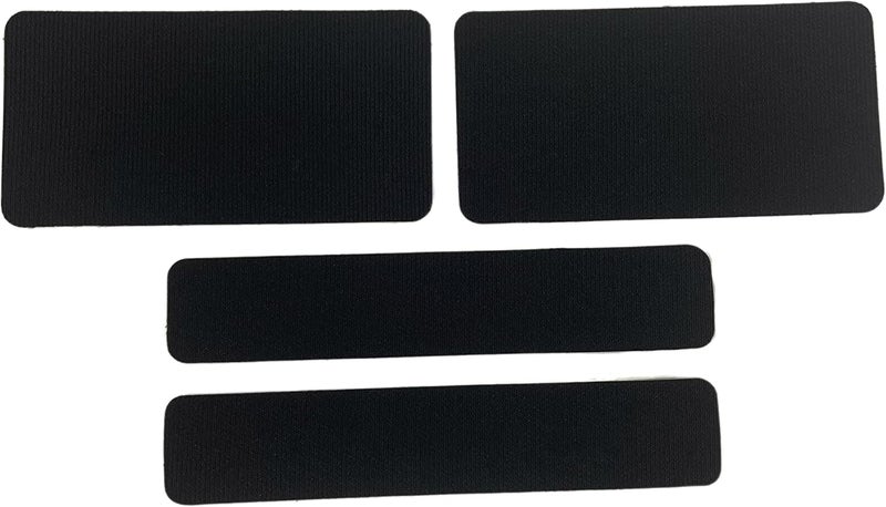 Davies Corvette West Coast Corvette C8 Sunvisor Label Cover - Set of 4 Decals (Onyx Black - Knit) - Image 5