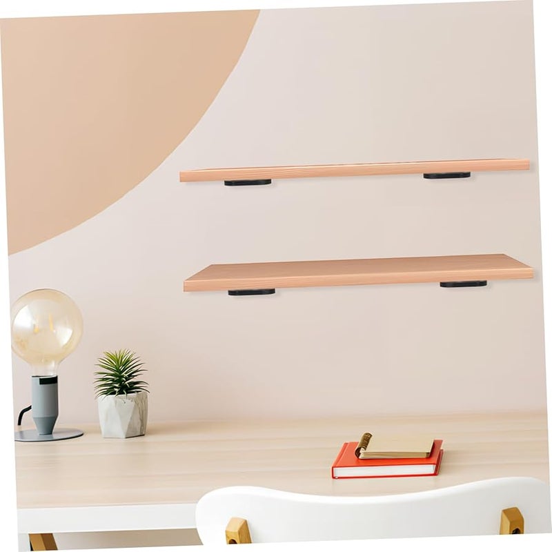 Heavy Duty Metal Floating Shelf Brackets 4 Pack For Kitchen Corner Installation - Image 5