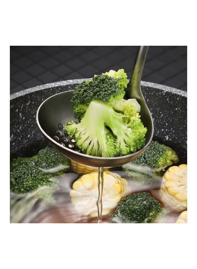 نيبمينينت طقم ملعقة شوربة مع مصفاة مكون من قطعتين فضي 29x8x5سم - Image 4