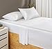 Threadmill Bamboo Queen Sheet Set - Bamboo Sheets for Queen Size Bed, 4 Piece Hotel White - Silky Soft, Cool, - Image 2