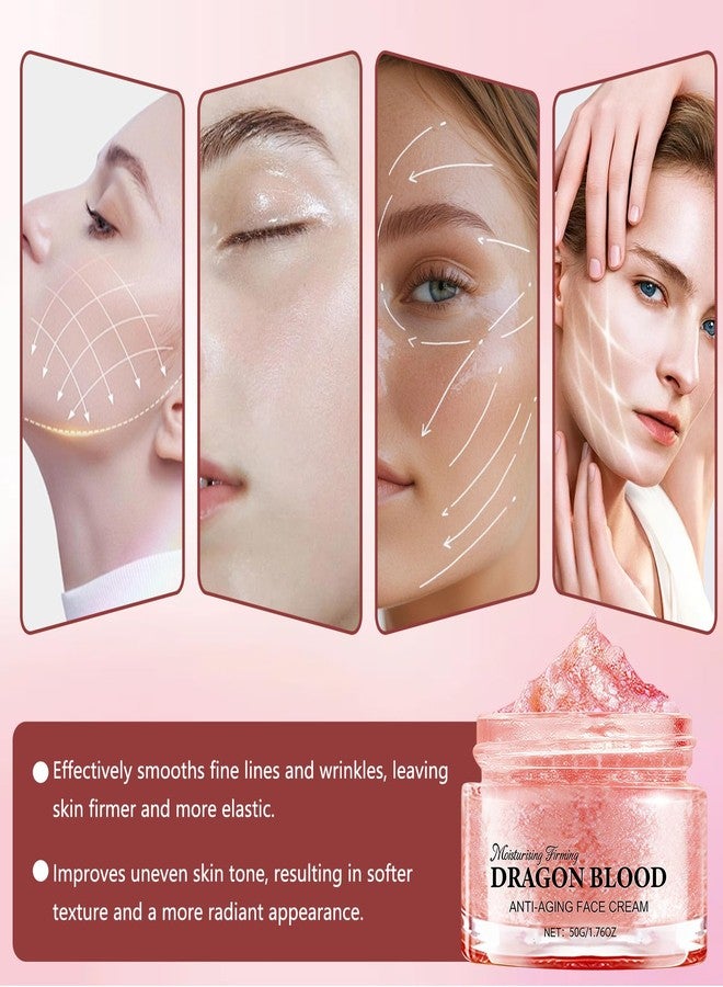 Iaolose 2PCS Dragon Blood Retinol Cream, Dragons Blood Easy Cream, Firming Anti Wrinkle Cream for Women Skincare, Moisturizer Nourishing Rejuvenating Cream for All Skin Types - Image 5