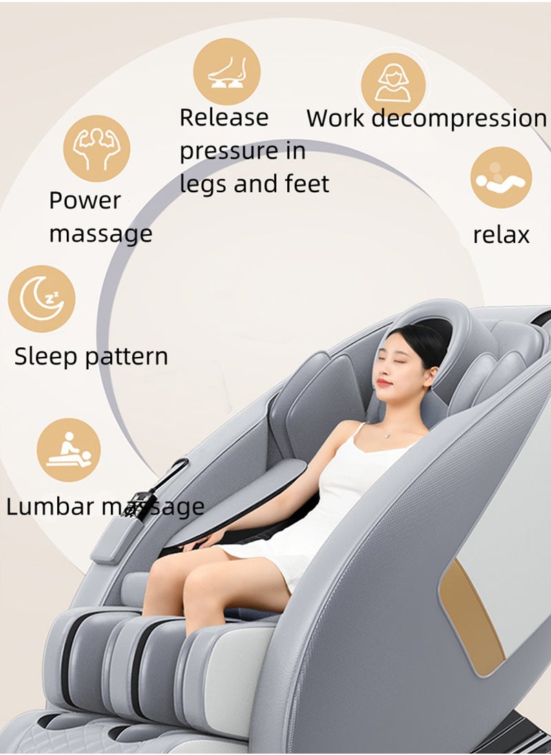 ETG （5 Years Warranty）Massage Chair Full Body,Zero Gravity Massage Chair with Heat and Foot Massage,Full Body Massage Recliner Chair with Airbags, Kneading, Bluetooth  - Image 4