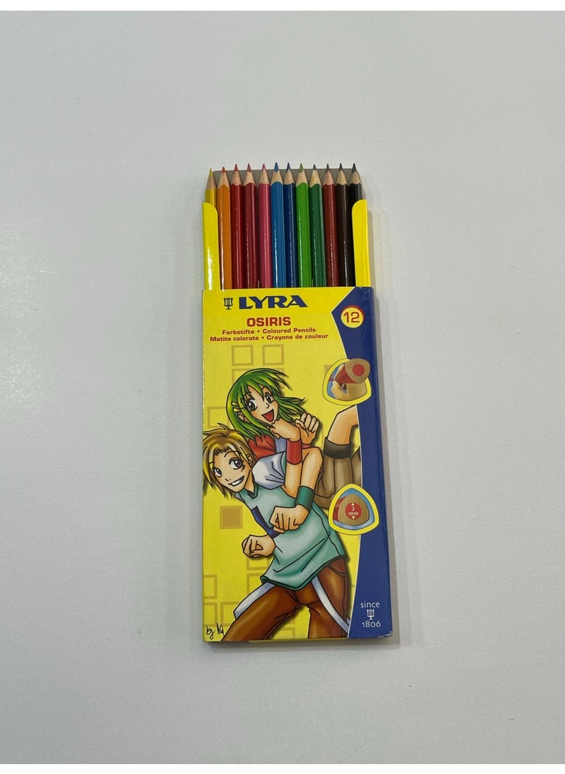 Lyra Osiris 12 Colors Triangle Crayon  - Image 2