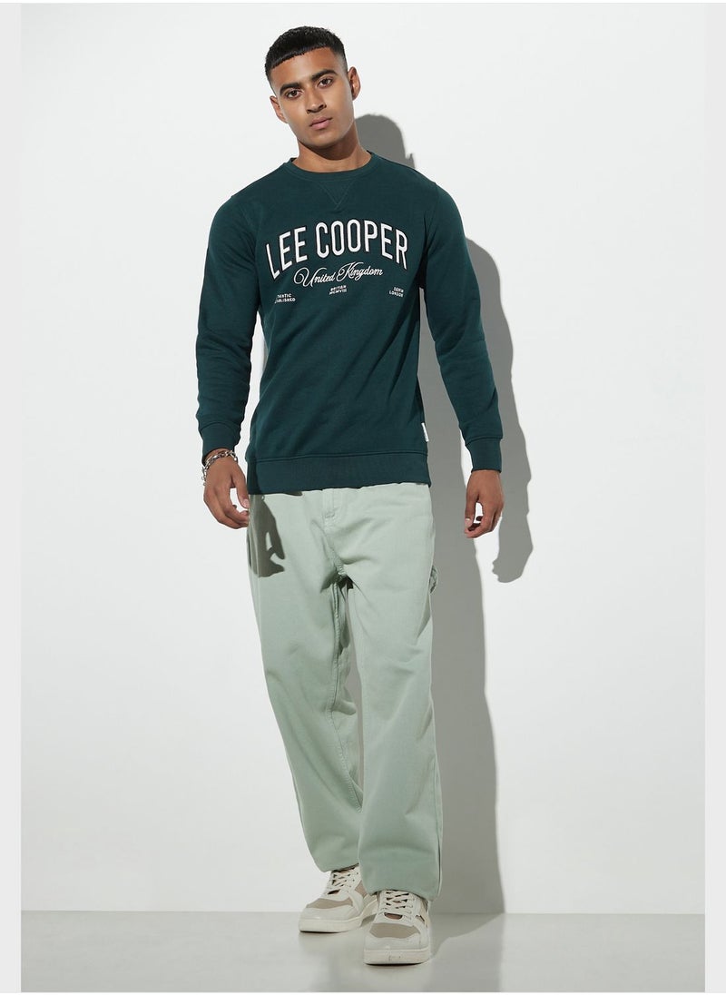 Lee Cooper - Logo Crew Neck Sweatshirt - Image 1