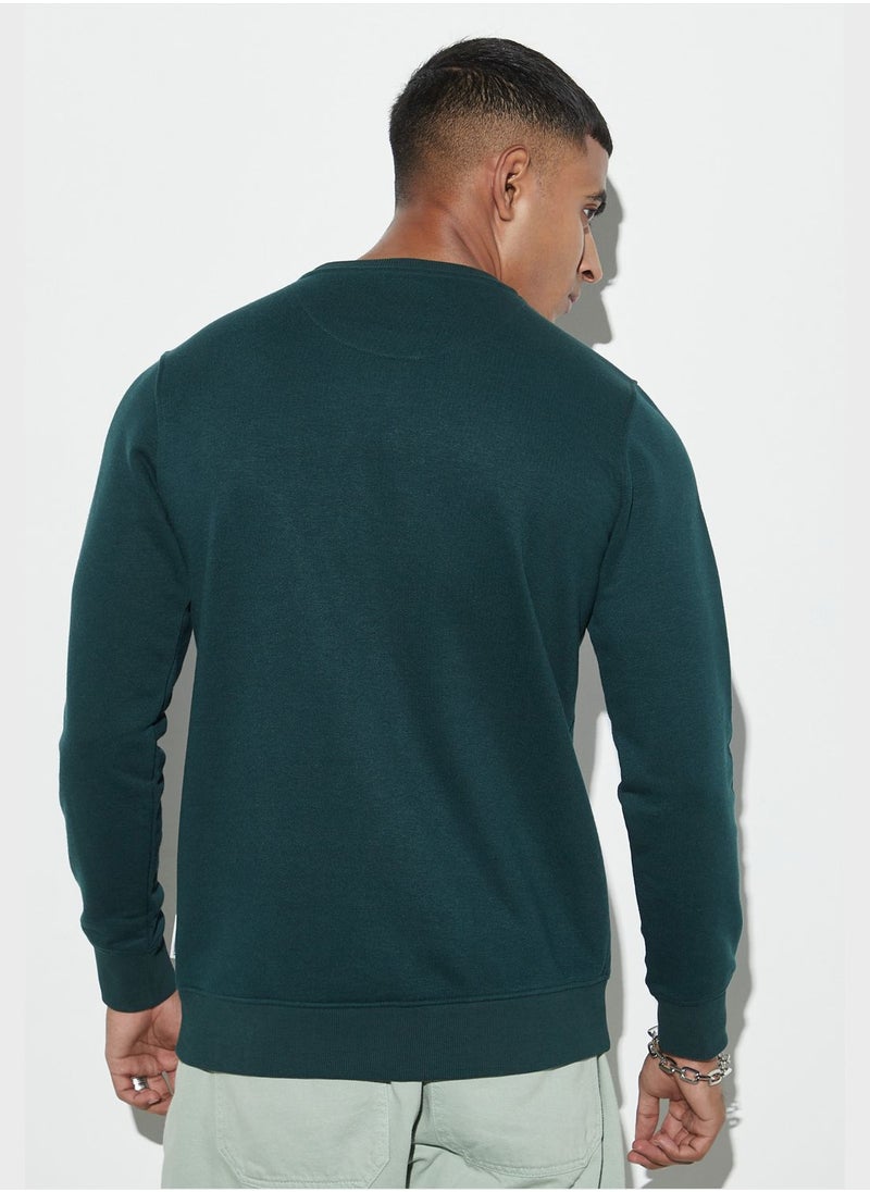 Lee Cooper - Logo Crew Neck Sweatshirt - Image 1