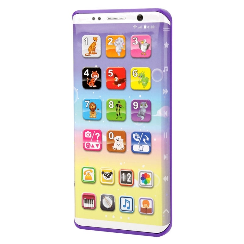 Educational Phone Toy: ABS Non-Toxic Material, Realistic Design, 14 Modes 38 Functions - USB Rechargeable Interactive Baby Toy for Toddlers Early Learning - Image 5