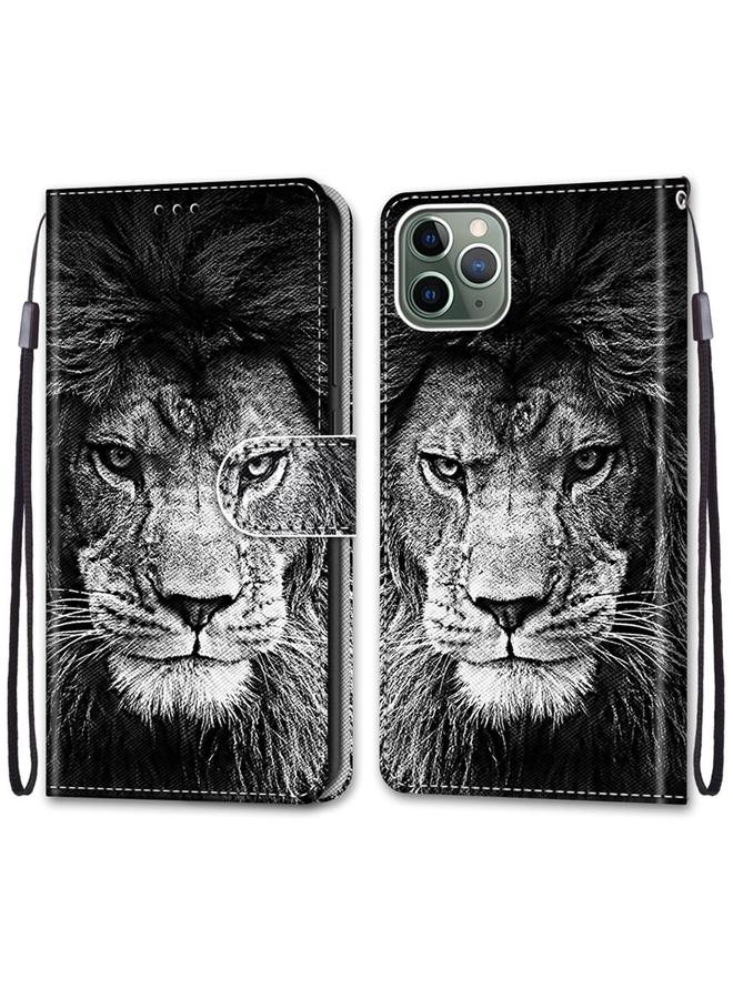 S-TOP Case For iPhone 11 Pro Max Coloured Drawing Cross Texture Horizontal Flip PU Leather Case with Holder & Card Slots & Wallet & Lanyard - Image 2