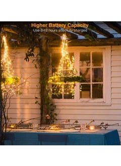General Solar Garden Light, 20m, 200LED, 8 Modes, Waterproof, Copper Wire, For Garden, Party, Wedding, Driveway, Home, Travel  - Image 2