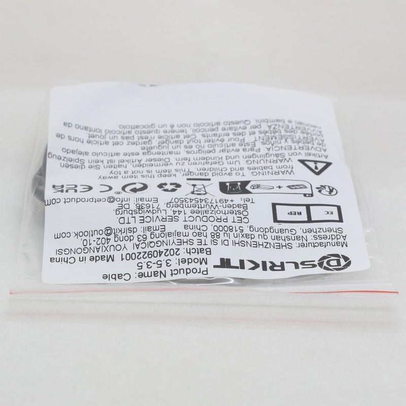DSLRKIT 3.5mm to 3.5mm Straight Sync Cable - 1 Meter - Image 5