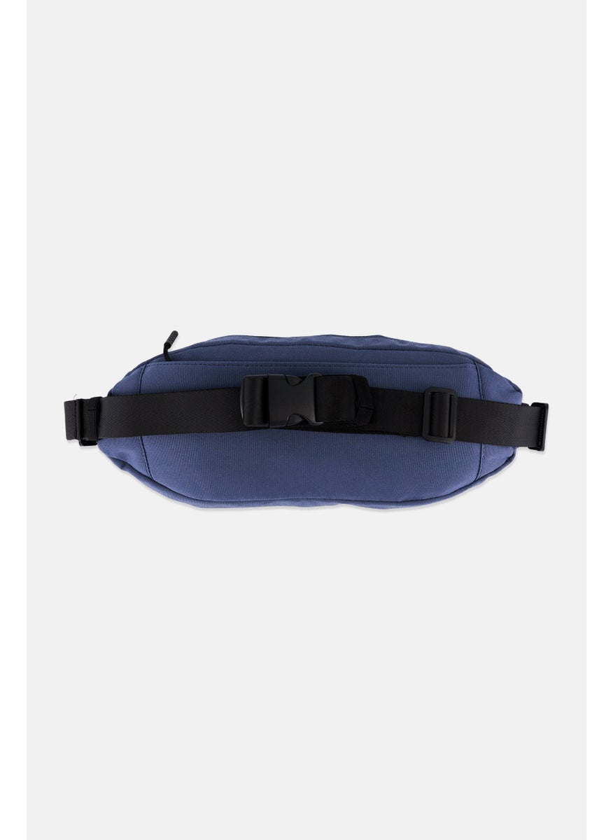 RBX - Men Brand Logo Fanny Pack 17 H x 38 L x 6 W cm, Blue/Black - Image 1