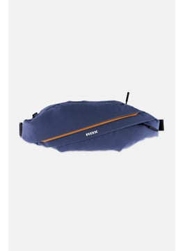 Men Brand Logo Fanny Pack 17 H x 38 L x 6 W cm, Blue/Black