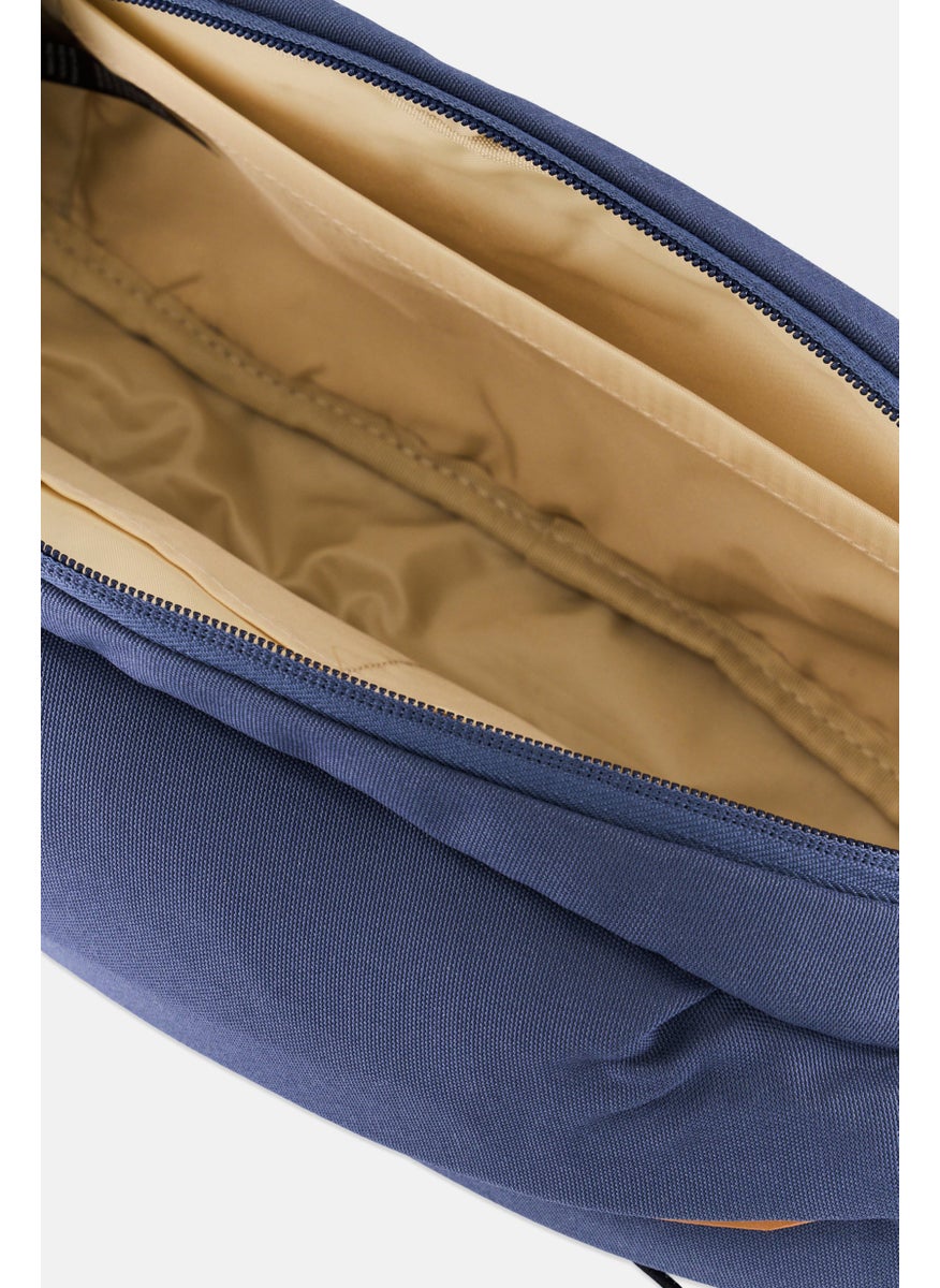 RBX - Men Brand Logo Fanny Pack 17 H x 38 L x 6 W cm, Blue/Black - Image 1