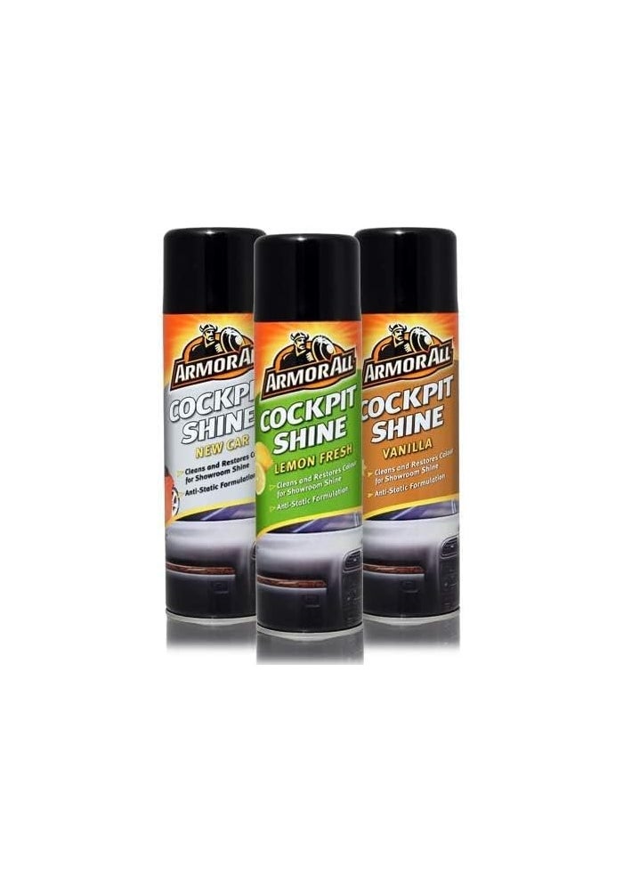 Armor All Cockpit Shine Spray with Lemon Fresh Scent - 500 ml - Image 5