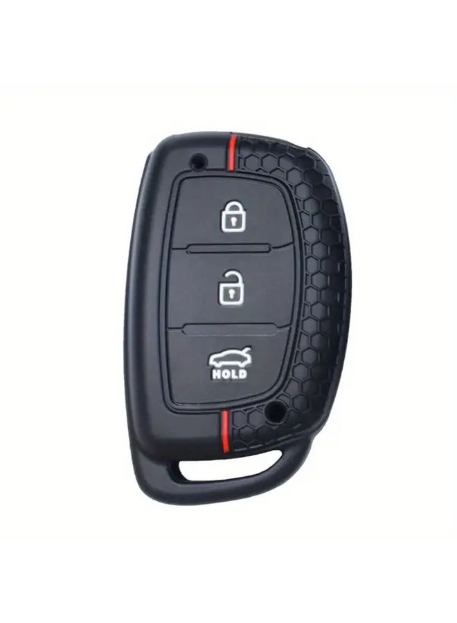 Silicone Key Fob Cover 4 Buttons Remote Protector Case Compatible with Multiple Models - Image 5