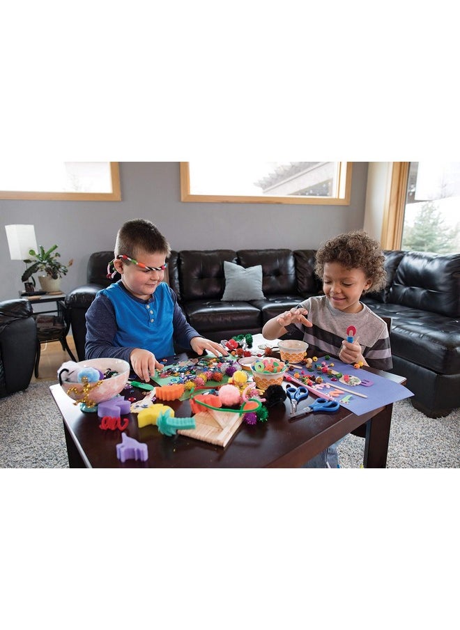 Creativity Street Pom Pons 100Piece X 1 Inch White  - Image 4