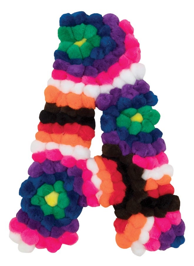 Creativity Street Pom Pons 100Piece X 1 Inch White  - Image 3