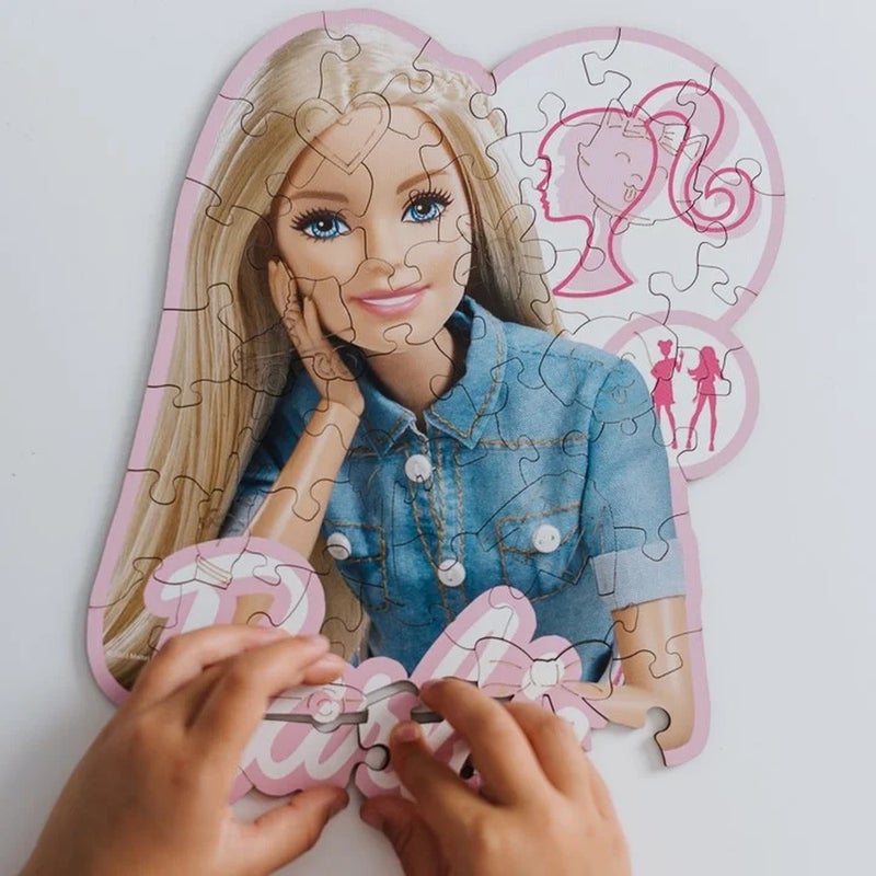 Trefl - Wood Craft Junior Beautiful Barbie 50 Pieces - 20201 - Image 5