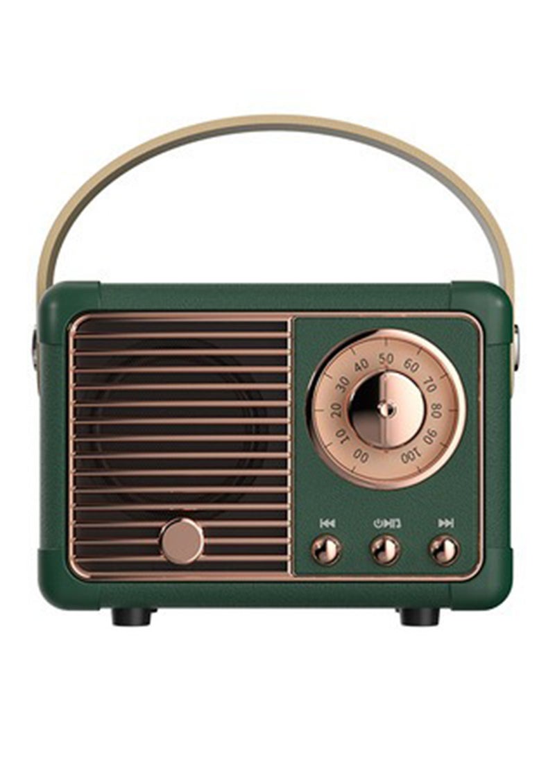 Generic Retro Bluetooth Speaker,Cute Mini Speaker with FM Radio,Portable Wireless Speaker with TWS for Home Outdoor Travel,Bookshelf Speaker,Vintage Decor,Gifts for Girls,Teens  - Image 1