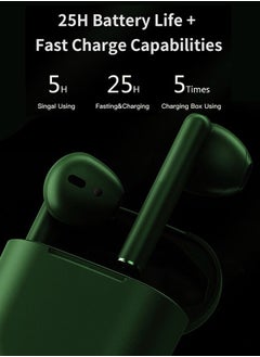 Motim TWS Wireless Earbuds, Noise Canceling Earphones 5.0 Bluetooth Headphones, Waterproof Stereo Headsets, 4-5H Music Playtime USB-C Quick Charge with Built-in Mic  - Image 4
