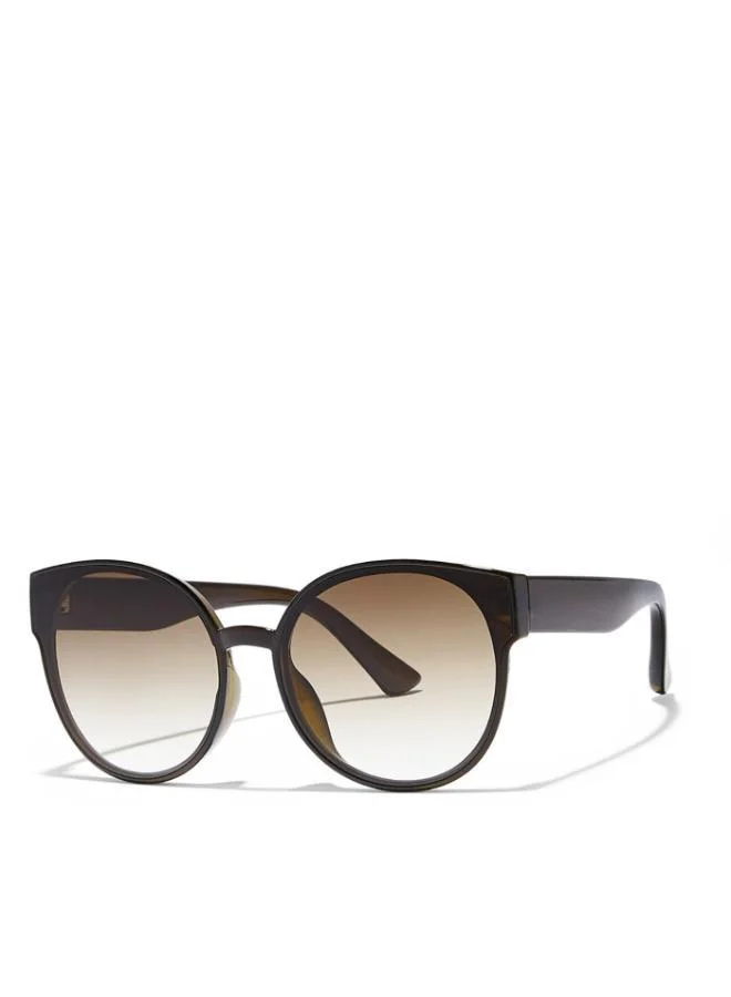 Blackout SERENE Women Brown Sunglasses - Frame Material: Thermoplastic Rubber (TR90)- Frame Color: Brown-Lens Color: Brown  - Full Rim