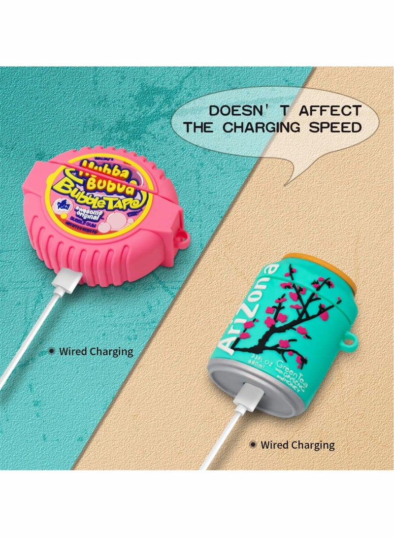 SYOSI Cartoon Cute Charging Cases for AirPods, Soft Skin Earphone Protective Cover for Girls Kids Boys - Image 5
