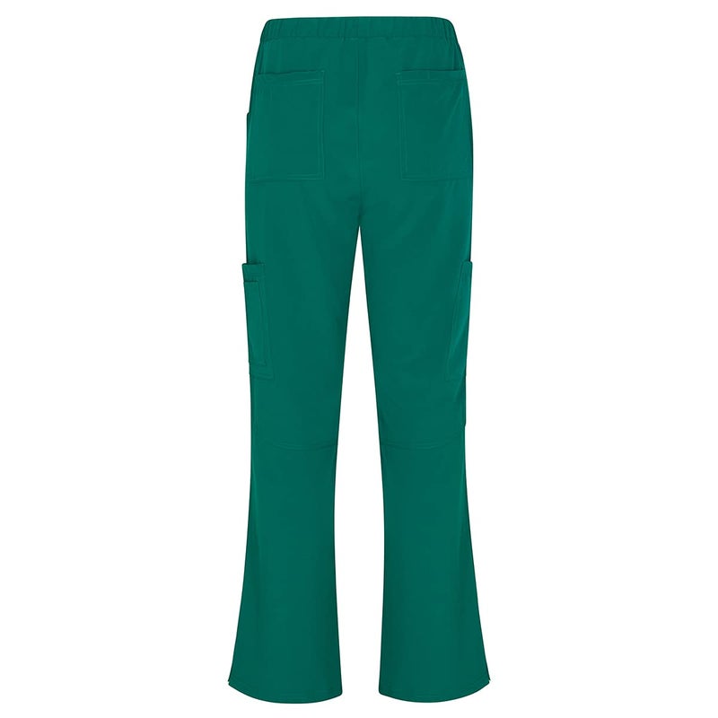 Natural Uniforms Women's Cool Stretch V-Neck Top and Cargo Pant Set (True Hunter Green, Medium) - Image 5
