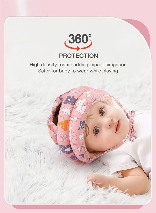 HOOKOR Baby Head Protector Cushion Pillow Toddler Breathable Safety Protect Hat With 2 Knee Pads for Crawling and Walking, 6 Months-3 Years - Image 4