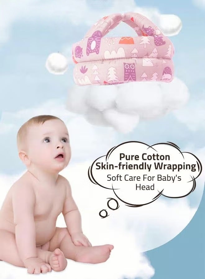 HOOKOR Baby Head Protector Cushion Pillow Toddler Breathable Safety Protect Hat With 2 Knee Pads for Crawling and Walking, 6 Months-3 Years - Image 5